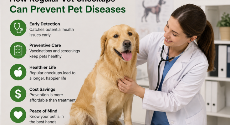 How Regular Vet Checkups Can Prevent Pet Diseases