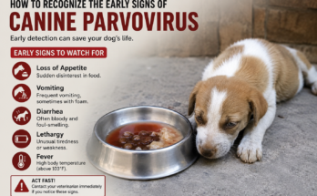 How to Recognize the Early Signs of Canine Parvovirus