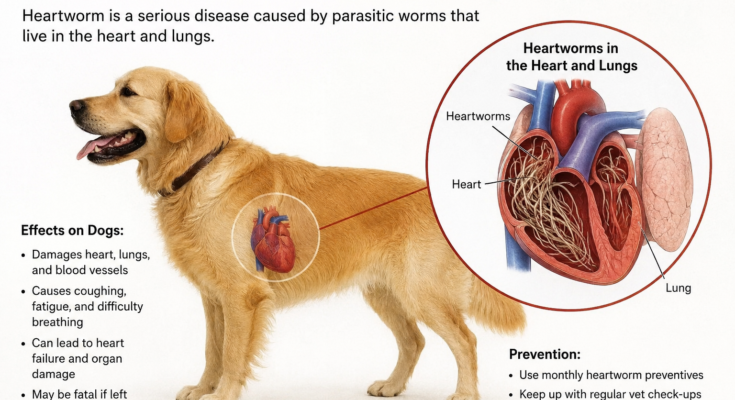 How Heartworm Disease Affects Dogs