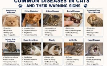 Common Diseases in Cats and Their Warning Signs